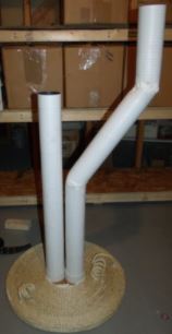 Diy cat tree pvc pipe hotsell